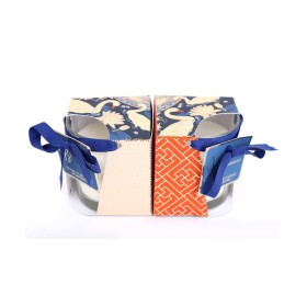 Candela Profumata in Bicchiere di Vetro Linea Cigno