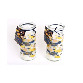 Candela Vasetto di Vetro Linea Cigno