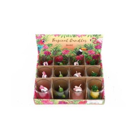 Candele in Bicchiere Sagomate Tropical