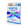 Astuccio 10 Pennarelli Giotto Turbo Brush