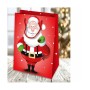 Shopper Carta Fantasia Smile Babbo Natale 50x18x70