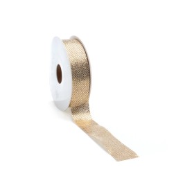Rotolo Nastro Metallic 25mm x 10mt Colore Oro