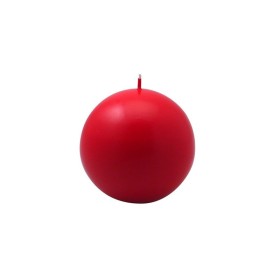 Candele Rosse Sferiche ECO 24pz diam. 50mm
