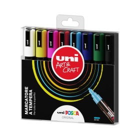 Blister Uni Posca PC 5 Colori Assortiti 8pz