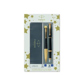 Gift Set Parker Duo Urban Muted Black GT Penna a Sfera e Penna Stilografica