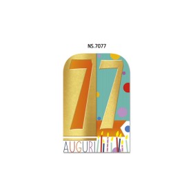 Biglietti Numeroni N.77 6pz