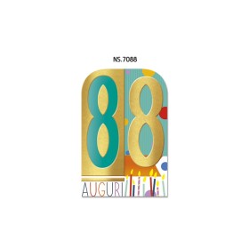 Biglietti Numeroni N.88 6pz