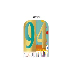 Biglietti Numeroni N.94 6pz