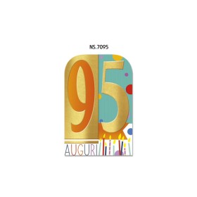 Biglietti Numeroni N.95 6pz