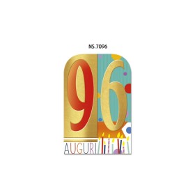 Biglietti Numeroni N.96 6pz