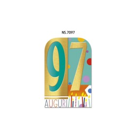 Biglietti Numeroni N.97 6pz