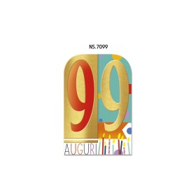 Biglietti Numeroni N.99 6pz