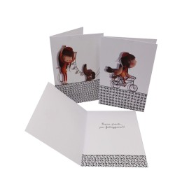 Biglietti Buon Compleanno Cinesina 12pz