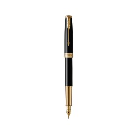 Penna Stilografica F Parker Sonnet Lacquer Black GT