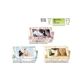 Biglietti Felice Matrimonio Porta Soldi 12pz