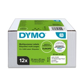 Dymo LW Etichette Originali Multiuso 32x57mm 12 Rotoli Da 1.000 Etichette