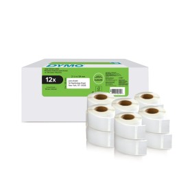 Etichette Dymo LW 25x54mm Bianco 12 Rotoli
