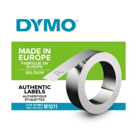 Dymo Rhino Nastro Non Adesivo A Rilievo In Acciaio Inossidabile 12mmx6,4m