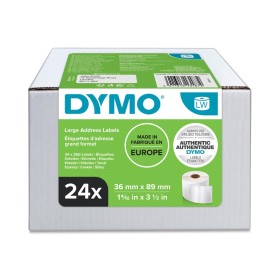 Dymo LW Etichette Per Indirizzi Grandi 36mmx89mm 24 Rotoli Da 130 Etichette