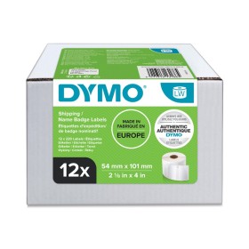 Dymo LW Etichette Per Spedizioni Grandi 54x101mm 12 Rotoli Da 220 Etichette