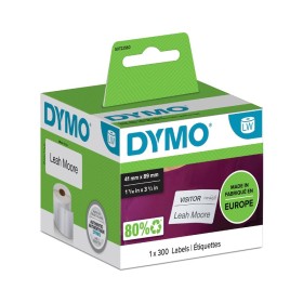 Dymo LW Etichette Per Badge Piccole 41x89mm Rotolo Da 300 Etichette
