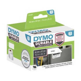 Etichette Dymo LW 57x32mm Bianco Permanente