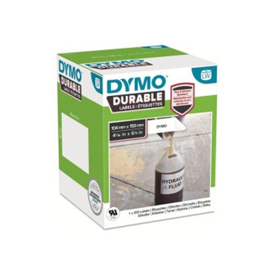 Etichette Dymo LW 104x159mm Bianco Permanente