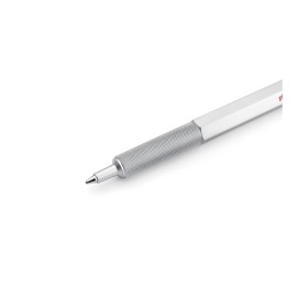 Rotring 600 Penna A Sfera Punta M Inchiostro Nero Corpo Argento Ricaricabile