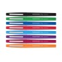 Set PaperMate Flair Pennarelli con Punta in Feltro Punta Media 0,7mm Colori Assortiti 8pz