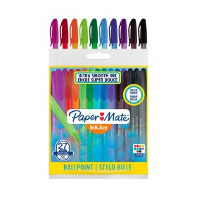 Penne a Sfera PaperMate InkJoy 100ST Punta M 1,0mm Colori Vivaci Assortiti 27pz