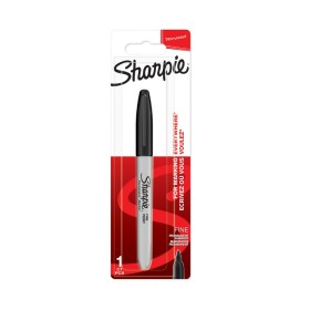 Blister Marcatori Sharpie Indelebili Punta Fine Nero