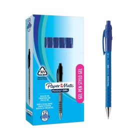 Penne Gel PaperMate FlexGrip 0,7mm Blu 12pz