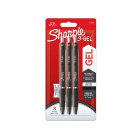 Penne Gel a Scatto Paper-Mate RT Punta M 0,7mm Nero 3pz