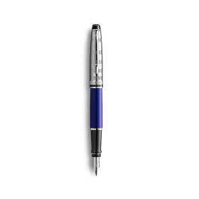 Penna Stilografica Waterman Expert Blue Deluxe CT M