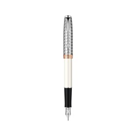 Penna Stilografica Parker Sonnet Metal&Pearl M