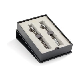 Set Regalo Penna  Penna Stilografica e Penna a Sfera Parker Duo IM Premium Dark Espresso