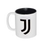 Tazza Mug in Ceramica Interno Nero con Logo Ufficiale Juventus