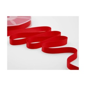 Rotolo Nastro Raso 16mm x 50mt Colore Rosso