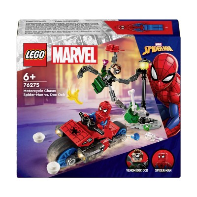 LEGO Super Heros Marvel Inseguimento sulla Moto: Spider-Man vs. Doc Ock
