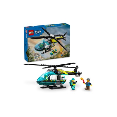 LEGO City Great Vehicles Elicottero di Soccorso di Emergenza