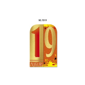 Biglietti Numeroni N.19 6pz