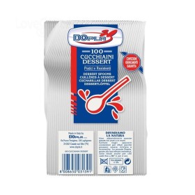 Cucchiai da Dessert Plastica 100pz