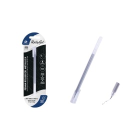 Penne Gel Metalliche Argento