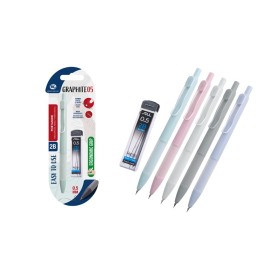 Portamine Graphite 0,5 mm con Ricarica 2B Colori Pastello