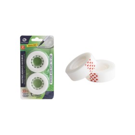 Blister 2 Rotoli Nastro Scotch Invisibile 18mm x 33mt 2pz