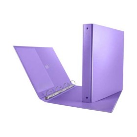 Raccoglitori NETTUNO 4 Anelli Tondi D30 Formato A4 Colore Lilla