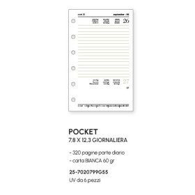 copy of Agenda Bi-Giornaliera 6x9 a Righe Top Quality