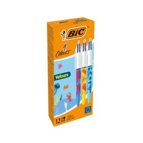 Penne Bic 4 Colours Velours