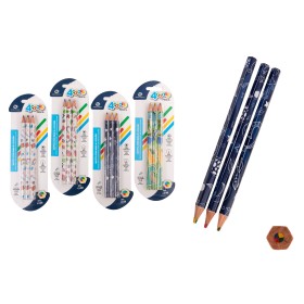 Matite con Mina a Colori Esagonale