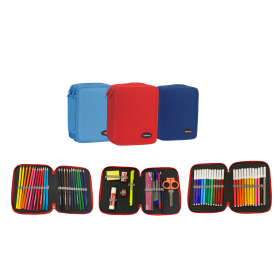 copy of Astuccio 3 Cerniere Happy Tinta Unita Colori Assortiti